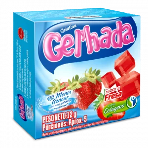 Gelatina sabor a Fresa_12g