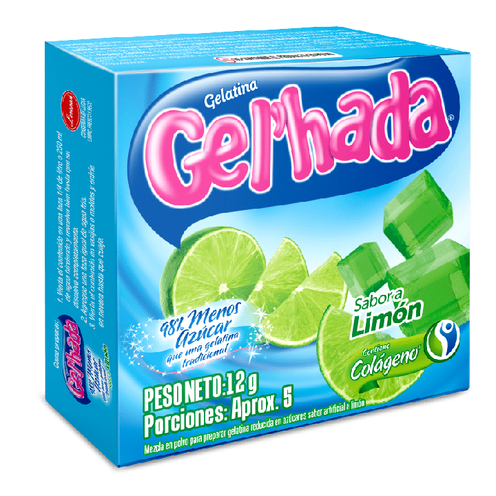 Gelatina sabor a Limón_12g