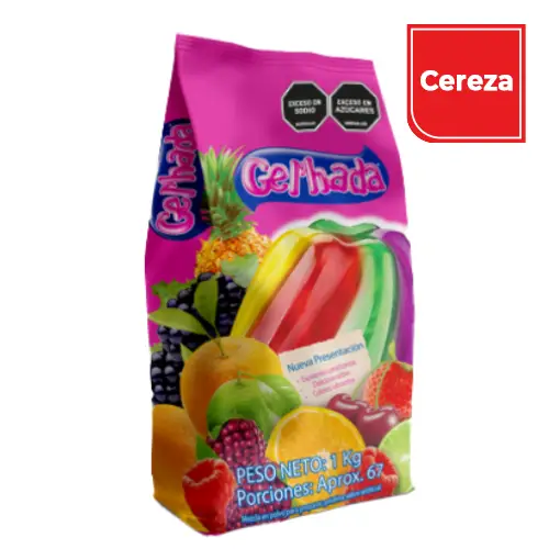 Gelatina Gel’hada Cereza x 1 Kg