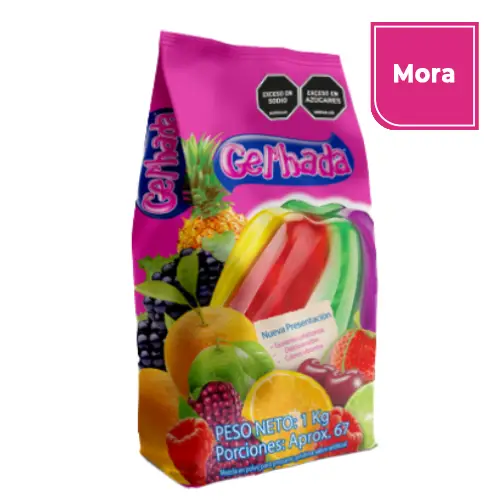 Gelatina Gel’hada Mora x 1 Kg