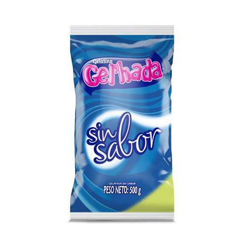 Gelatina Gel’hada Sin Sabor x 500 G