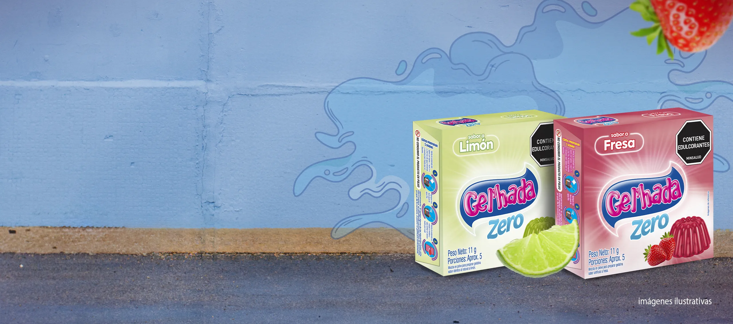 <span>Llénate de sabor y sé</span><br>felíz sin límites